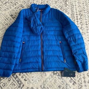 Tommy Hilfiger Blue Puffer Jacket